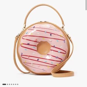 Coffee Break 3D Donut Crossbody